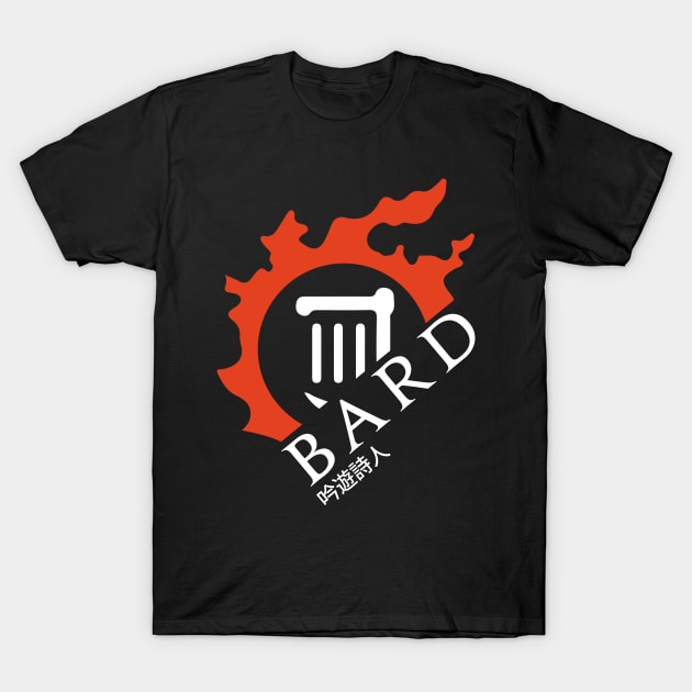 Bard - For Warriors of Light & Darkness T-Shirt by Asiadesign